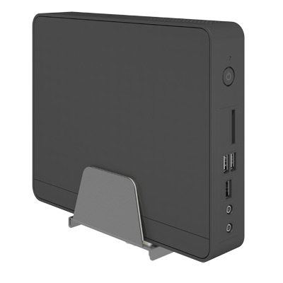 52.422 | Viewmate thin client holder - option 422 | silver | For positioning thin clients close to other hardware with Viewmate pole mount. | Detail 2