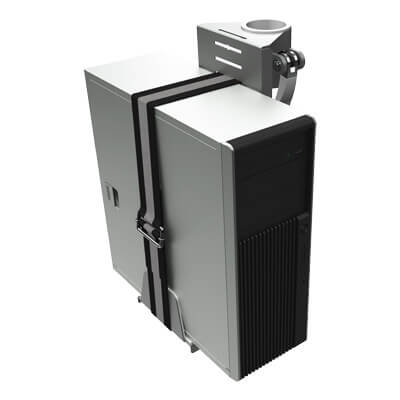 52.432 | Viewmate SFF holder - option 432 | silver | For positioning SFF computers close to other hardware with Viewmate pole mount. | Detail 1