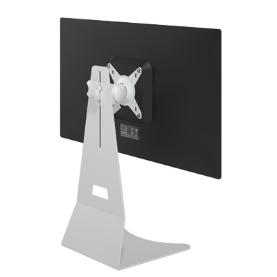 52.500 | Addit monitor stand 500 | white | For 1 monitor, adjustable height, with VESA mount. | Detail 1