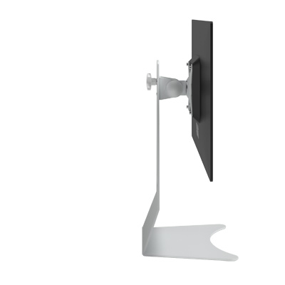 52.500 | Addit Monitorständer 500 | weiß | Für 1 Monitor, mit Höhenverstellung, mit VESA-Befestigung. | Detail 1