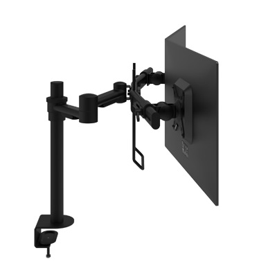 52.603 | Viewmate monitorarm - bureau 603 | zwart | Met crossbar, in hoogte en diepte verstelbaar, met bureaubevestiging. | Detail 2
