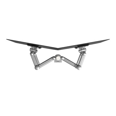 52.622 | Viewmate monitor arm - desk 622 | silver | For 4 monitors, adjustable height and depth, with desk mount. | Detail 3