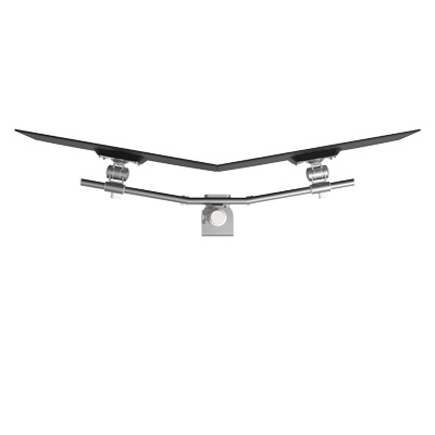 52.642 | Viewmate monitor arm - desk 642 | silver | For 2 monitors, adjustable height, with desk mount. | Detail 5
