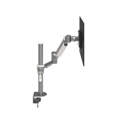 52.852 | Viewmate plus monitor arm – desk 852 | silver | For 1 monitor, adjustable height and depth, with desk mount. | Detail 4