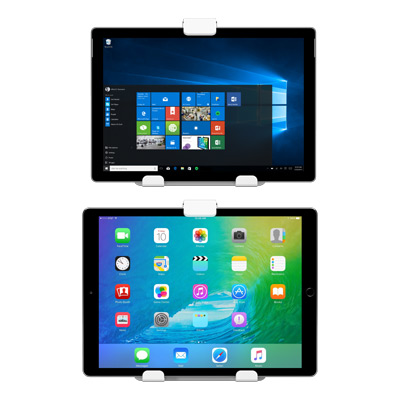 52.962 | Viewmate supporto tablet universale - opzione 962 | argento | Per posizionare ergonomicamente tablet di diverse dimensioni con fissaggio VESA. | Dettaglio 6