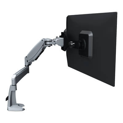 57.162 | Viewmaster monitor arm - desk 162 | silver | For 2 monitors, adjustable height and depth, with desk mount. | Detail 4