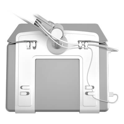 58.040 | Viewlite laptophouder - optie 040 | wit | Voor het ergonomisch plaatsen van een laptop, geschikt voor Viewlite quick-releasebevestiging. | Detail 4
