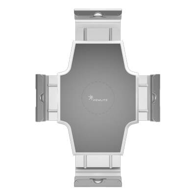 58.050 | Viewlite supporto tablet universale - opzione 050 | bianco | Per posizionare ergonomicamente un tablet di diverse dimensioni, adatto a Viewlite fissaggio a sgancio rapido. | 
