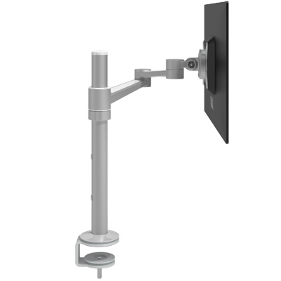 58.122 | Viewlite monitorarm - bureau 122 | zilver | Voor 1 scherm, in hoogte en diepte verstelbaar, met bureaubevestiging. | Detail 2