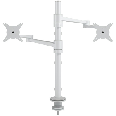 58.140 | Viewlite monitor arm - desk 140 | white | For 2 monitors, adjustable height and depth, with desk mount. | Detail 2