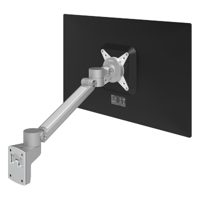 58.312 | Viewlite plus monitor arm - wall 312 | silver | For 1 monitor, adjustable height and depth, with wall mount. | Detail 1