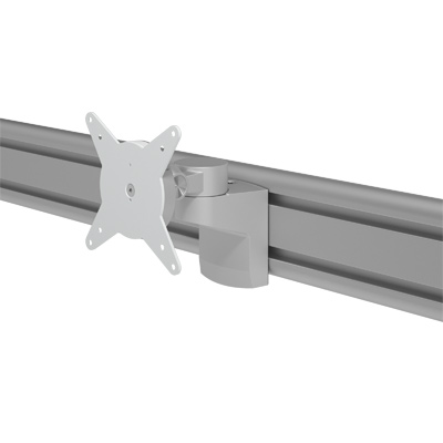 58.402 | Viewlite monitor arm - rail 402 | silver | For 1 monitor, with rail mount. | Detail 6