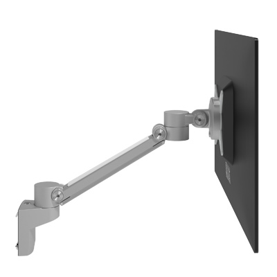 58.512 | Viewlite plus monitorarm - rail 512 | zilver | Voor 1 scherm, in hoogte en diepte verstelbaar, met railbevestiging. | Detail 2