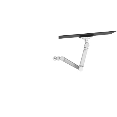 58.602 | Viewlite dual monitor arm upgrade kit - option 602 | silver | Upgrade for Viewlite monitor arm - desk 62, with dual base adapter and extra monitor arm. | Detail 4