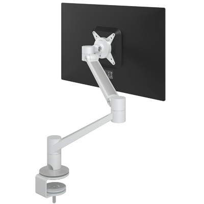 58.620 | Viewlite plus braccio porta monitor - scrivania 620 | bianco | Per 1 schermo, altezza e profondità regolabili, con fissaggio a scrivania. | Dettaglio 1