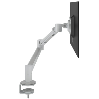 58.620 | Viewlite plus monitor arm - desk 620 | white | For 1 monitor, adjustable height and depth, with desk mount. | Detail 3