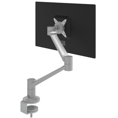 58.622 | Viewlite plus monitorarm - bureau 622 | zilver | Voor 1 scherm, in hoogte en diepte verstelbaar, met bureaubevestiging. | Detail 2