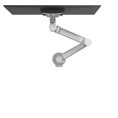 58.622 | Viewlite plus monitor arm - desk 622 | silver | For 1 monitor, adjustable height and depth, with desk mount. | Detail 4