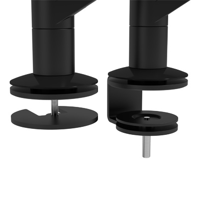 58.623 | Viewlite plus Monitorarm - Schreibtisch 623 | schwarz | Für 1 Monitor, mit Höhen- und Tiefenverstellung, mit Tischbefestigung. | 