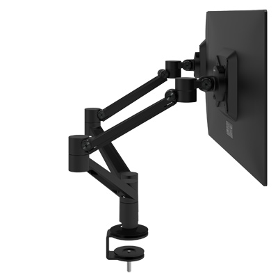 58.653 | Viewlite plus monitor arm - desk 653 | black | For 2 monitors, adjustable height and depth, with desk mount. | Detail 3