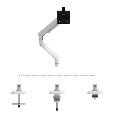 65.110 | Viewprime plus monitor arm – desk 110 | white | Detail 5