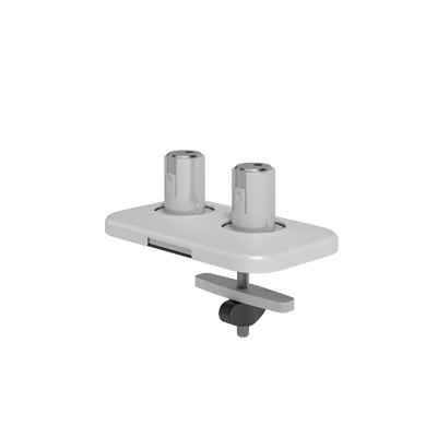 65.820 | Viewprime bolt through desk - mount 820 | white | For mounting Viewprime multi-monitor systems to a desk. | Detail 1