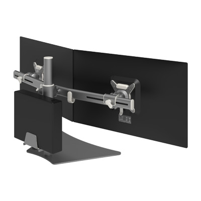 VMTSI2E11A6I | Configured Monitor arm - VMTSI2E11A6I | silver | For 1 monitor, adjustable height and depth, with desk mount. | Detail 1