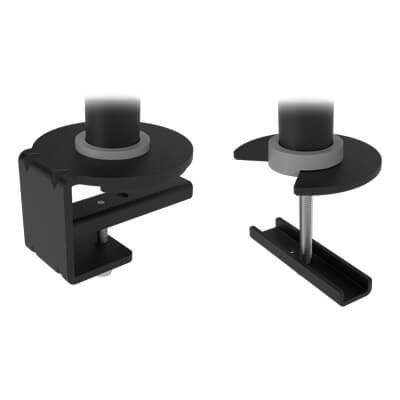 48.133 | Viewgo monitor arm - desk 133 | black | For 2 monitors, adjustable height and depth, with desk mount. | Detail 7