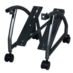 32.203 | Viewgo computer holder - floor 203 | black | For small and large computers and freely moveable.