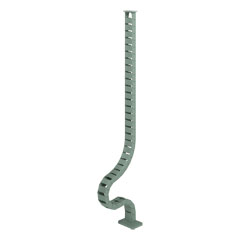 34.469/1606010 | Addit cable guide sit-stand 130 cm set – desk 469 | green (RAL1606010) | For guiding a maximum of 18 cables vertically under a sit-stand desk.
