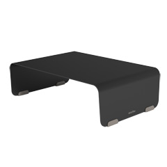 45.113 | Addit Bento® monitorverhoger 113 | zwart | vaste hoogte 110 mm, max. gewicht 20 kg
