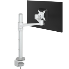 58.120 | Viewlite Monitorarm - Schreibtisch 120 | weiß | Für 1 Monitor, mit Höhen- und Tiefenverstellung, mit Tischbefestigung.