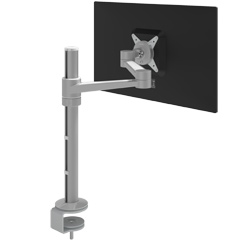 58.122 | Viewlite monitor arm - desk 122 | silver | For 1 monitor, adjustable height and depth, with desk mount.