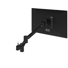 58.603 | Viewlite Dual-Monitorarm-Upgrade-Kit - Option 603 | schwarz | Erweiterung für Viewlite plus Monitorarm – Schreibtisch 62, mit Doppelfuß-Adapter und zusätzlichem Monitorarm.
