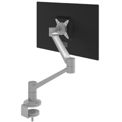 58.622 | Viewlite plus monitor arm - desk 622 | silver | For 1 monitor, adjustable height and depth, with desk mount.