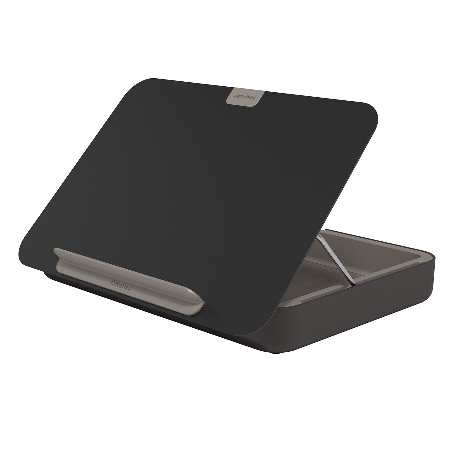 Dataflex Addit rehausseur ordinateur portable - réglable 450 - Acrylique  trans